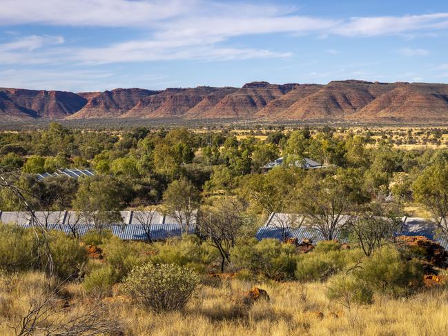 The stunning Kings Canyon Resort.