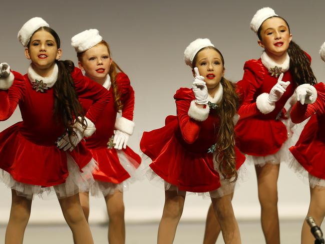 Southern Tasmanian Dance Eisteddfod - Song and Dance groups 11 years and under. Industrie Performing Arts performs 'Sparkles'.Picture: MATT THOMPSON