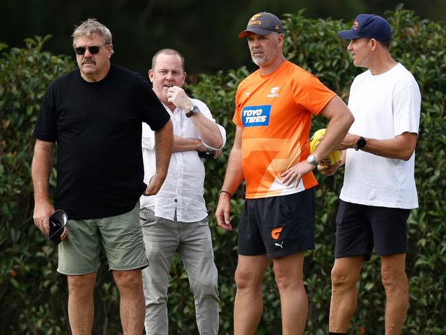 With all attention on northern states, clubs like the Giants were also able to attract the eye of the Victorian-based media and help build their profile outside the Sydney market. Picture: Michael Willson/AFL Photos via Getty Images