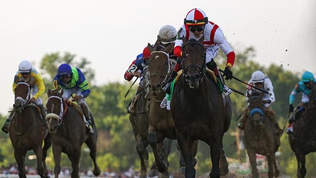 The Australian wagering group Tabcorp has begun life as a company without its lotteries unit this week. Picture: Patrick Smith/Getty Images