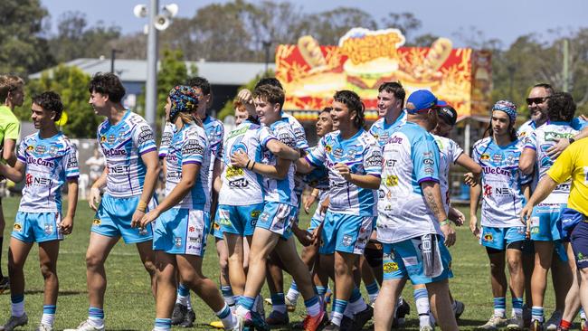 U15s boys Koori Knockout grand final, Mindaribba Warriors vs Campbelltown Ghosts. Picture: Andrea Francolini