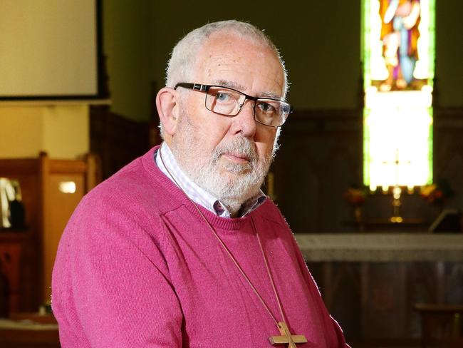 Victorian Council of Churches Bishop Peter Danaher said the Bill interfered with the process of life. Picture: Peter Ristevski