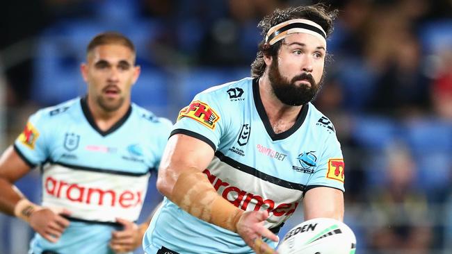 Aaron Woods could be without a club next season. Picture: Chris Hyde/Getty