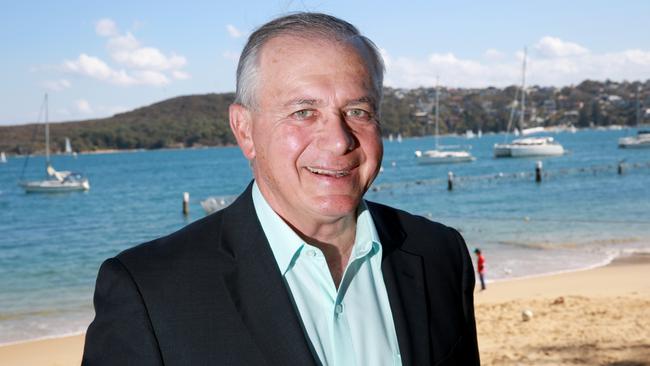 Pat Daley pictured near Manly Wharf. Picture: Damian Shaw