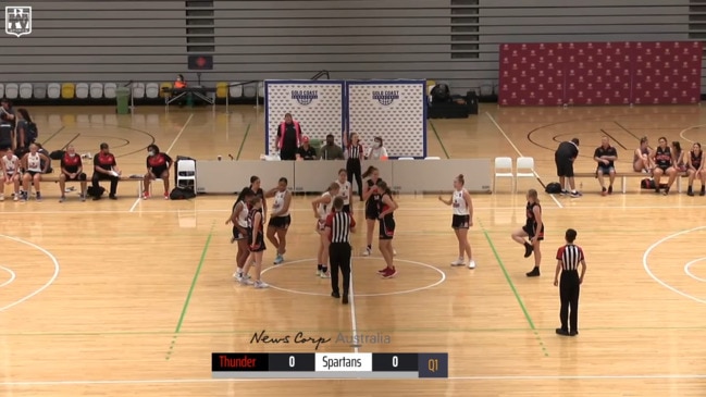 Replay: Basketball Queensland Under-18 State Championships semi-finals – Mackay Meteorettes v Southern Districts Spartans (Div 1 girls)