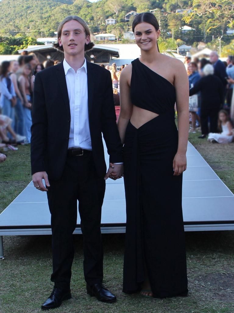 Jessica and Ethan at the St Ursula's College Formal.