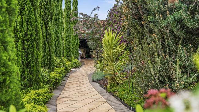 What’s hidden in this garden? Picture: realestate.com.au