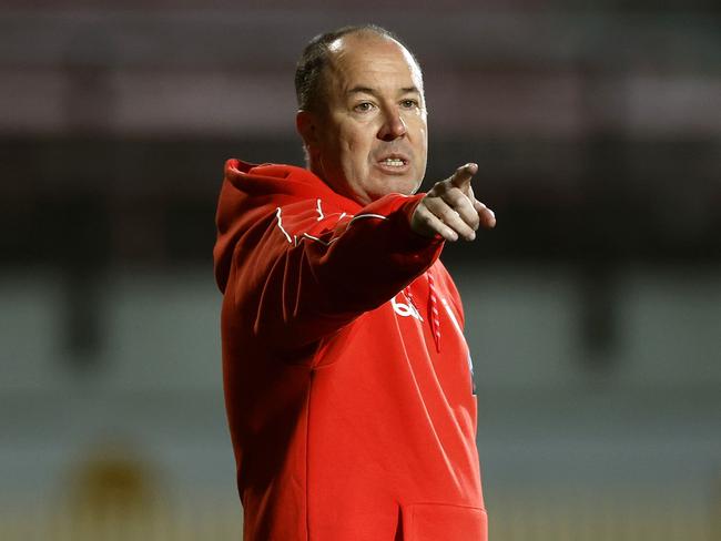 The AFLW Sydney Derby is heating up with Swans coach Scott Gowans ready for the rivalry to go up a notch. Picture: Phil Hillyard