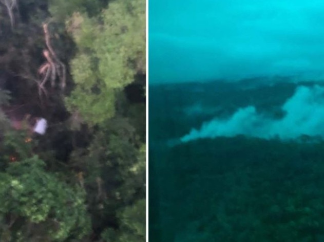 Plane disappears, crashes with 11 on-board