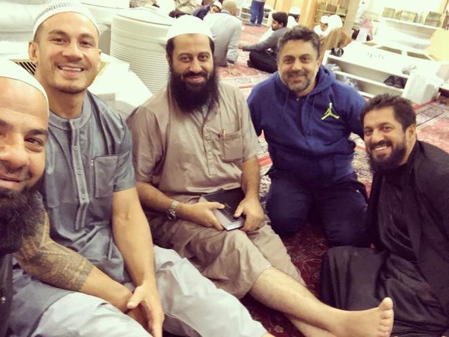 Sonny Bill Williams said he was often asked why he was keeping company with Muslims Pictures: Instagram