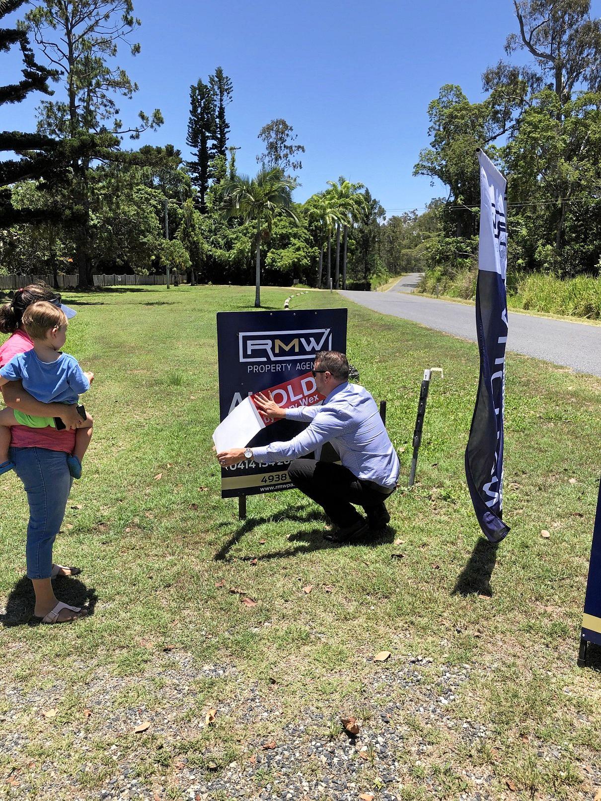 2409 Byfield Rd sold on the weekend despite extensive damage from Cyclone Marcia. Picture: RMW Property Agents