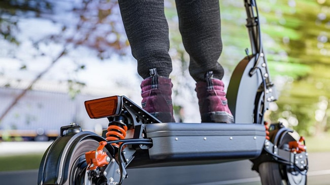 Nirimba State Primary School principal Steven Moore bans e-scooters. Picture: file.