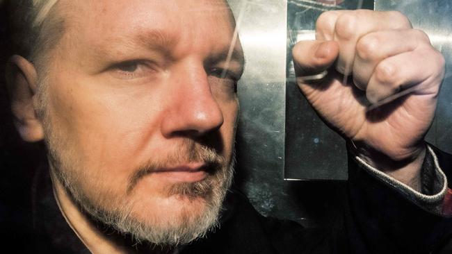 WikiLeaks founder Julian Assange in 2019. Picture: AFP