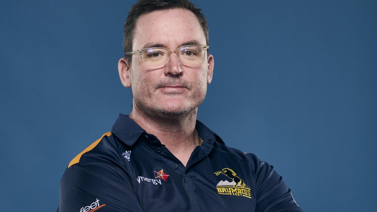 Dan McKellar will mentor the Brumbies for the final time this season before joining the Wallabies set-up full-time. Picture: Getty Images