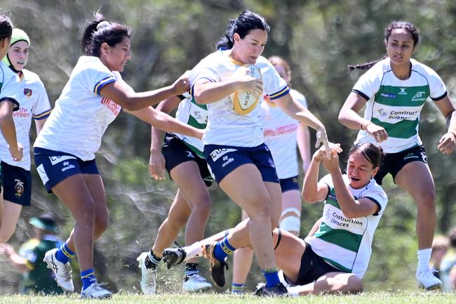 Fiji rugby 7's in Brisbane. Saturday October 6, 2024. Picture, John Gass