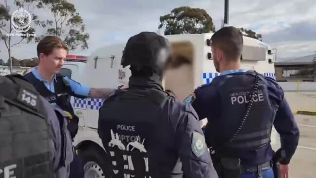 Organised Crime Squad detectives charge man over alleged commercial supply of heroin. Video: NSW Police