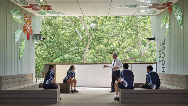 Kingsley College Science and FLA block. Picture: SCOTT BURROWS PHOTOGRAPHER