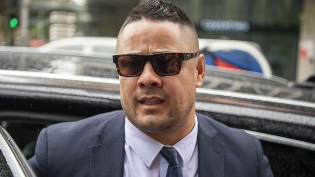 Former NRL star Jarryd Hayne. Picture: NCA NewsWire/Simon Bullard