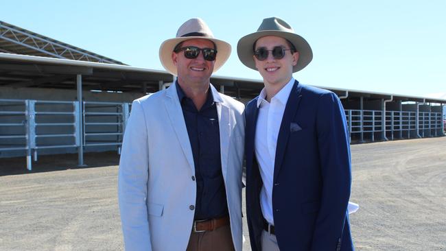 POP UP POLO BUNDABERG 2021: Andrew and Reece Santalucia waiting for the gates to open at the polo.