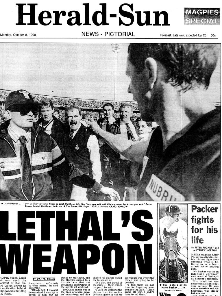 Herald Sun 30th Birthday The Front Pages That Shocked And Inspired Herald Sun