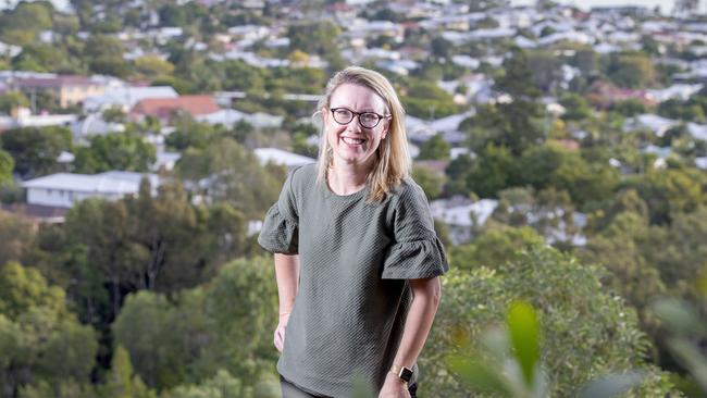 Newly appointed LNP Cr Fiona Cunningham may face a harder fight in the already marginal Coorparoo Ward. Picture: AAP/Renae Droop