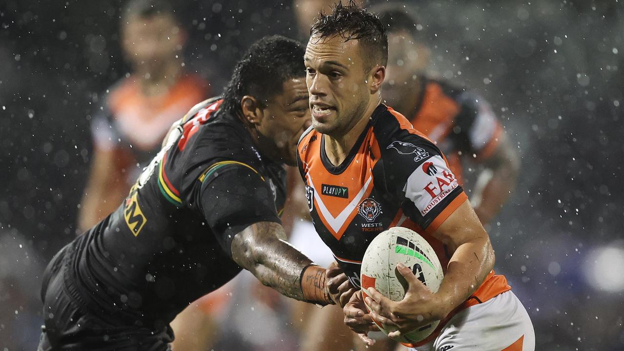 NRL 2023 Luke Brooks, contract, Wests Tigers vs Penrith Panthers, Round 9, Magic Round