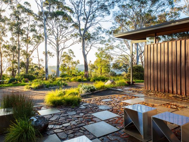 EMBARGO FOR TWAM 29 JUNE 2024. FEE MAY APPLY.  Tasmanian Garden - Mark and Keryn Fountain. Featured in 'Visionary: Gardens and Landscapes for Our Future