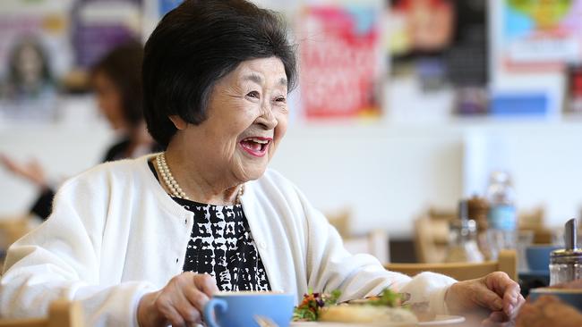 Ivy Chung who is celebrating her 90th birthday. Picture: SAM ROSEWARNE