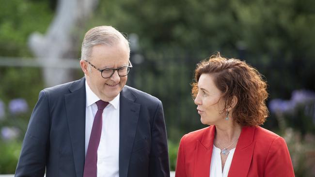 Prime Minister Anthony Albanese is set to head back to Dunkley to campaign alongside Labor candidate Jodie Belyea ahead of the March 2 by-election. Picture: NCA NewsWire / Nicki Connolly