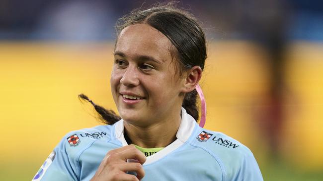 SYDNEY, AUSTRALIA - MARCH 16: Waiaria Ellis of the Waratahs is pictured during the round one Super Rugby Women's match between NSW Waratahs and ACT Brumbies at Allianz Stadium on March 16, 2024 in Sydney, Australia. (Photo by Brett Hemmings/Getty Images)