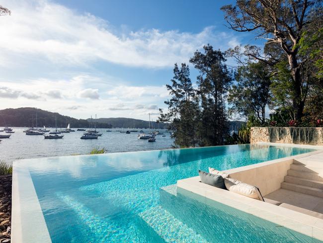 The infinity pool ready for summer.