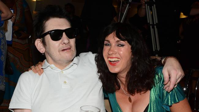 MacGowan and Victoria Mary Clarke in 2013.