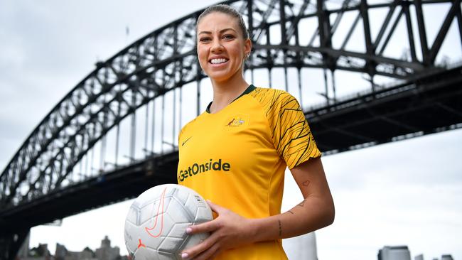 Alanna Kennedy says the Matildas team will peak perfectly for 2023. Picture: AAP