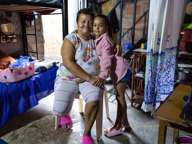 Rosa, 59, lives in Comuna 13 in Medellin, Colombia, and has seen her suburb controlled by Pablo Escobar's drug cartel and then paramilitaries after his death in 1993. Picture: Jason Edwards