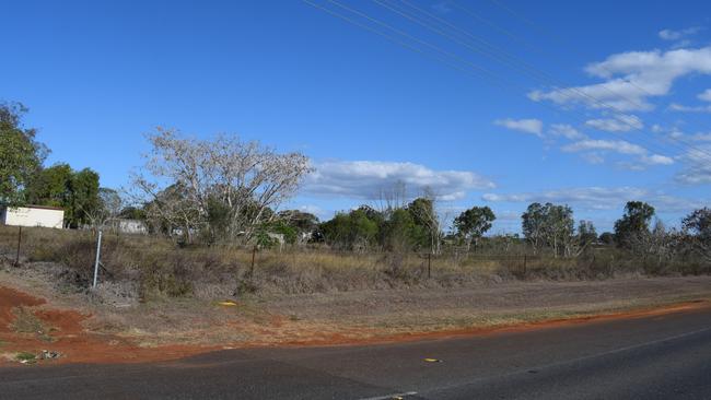 The land on Johnson Road, Gracemere, where the units have been proposed.