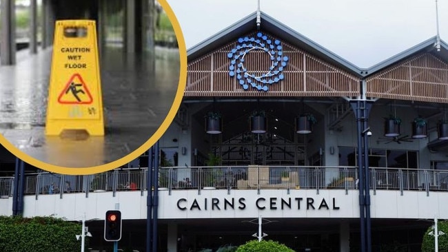 A second child has pleaded guilty to his role in a sickening pile-on bashing and robbery of a 47-year-old man in Cairns Central shopping centre in September last year by a pack of teens armed with a wet floor sign.