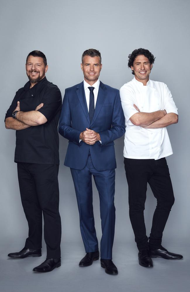 My Kitchen Rules judges Manu Feildel, Pete Evans, Colin Fassnidge