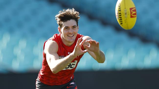 Errol Gulden made a slow start against Geelong, and never recovered. Picture: Phil Hillyard