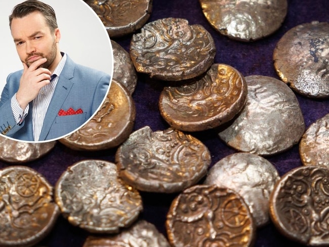 Brydon Coverdale and Iron Age coins
