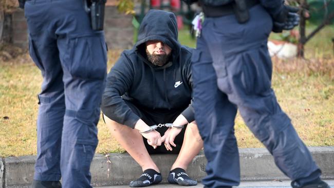 Samimjan Azari  was also charged with affray. Picture: Jeremy Piper