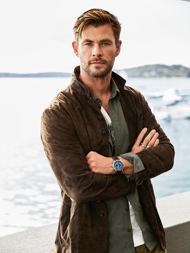 Hemsworth is an ambassador for TAG Heuer. (Picture: Tim Kindler)