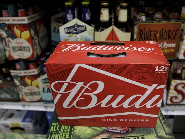 Budweiser offered free beer in the US. Picture: Getty Images