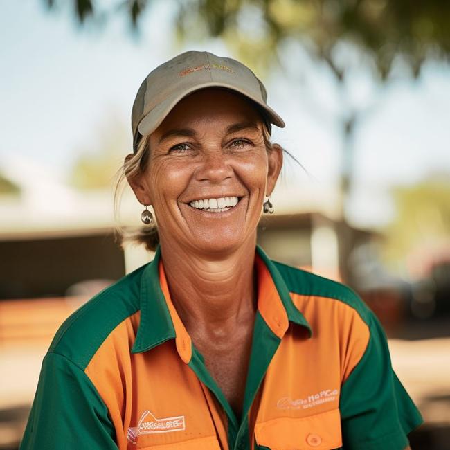 Mareeba Woman generated by AI.