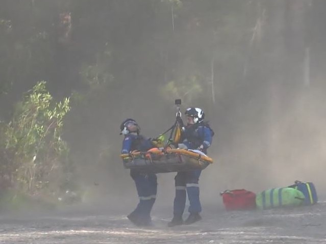 Tamsyn McConnell was flown to hospital after a single vehicle crash at Upper Corindi west of Coffs Harbour on September 29, 2022. Picture: Frank Redward