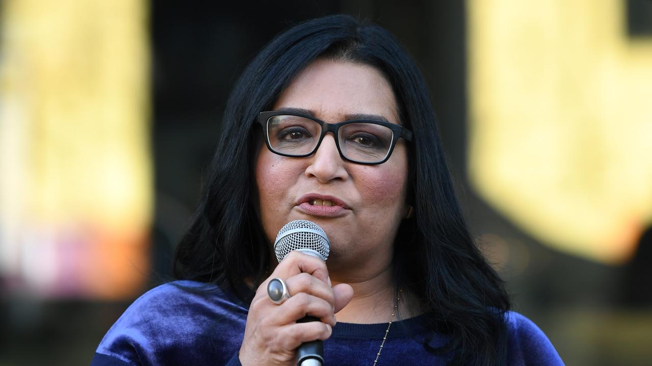 Greens Deputy Leader Mehreen Faruqi is pushing for an enforceable CO2 emissions target. Picture: AAP/Joel Carrett