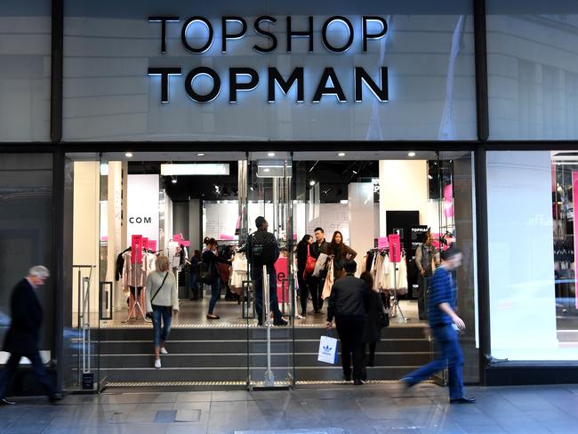 UK fast fashion chain Topshop came unstuck down under. It’s Sydney store was the last to close.