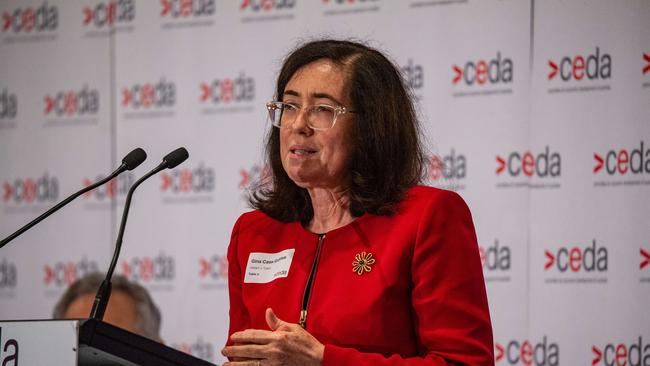 ACCC chair Gina Cass-Gottlieb criticised the banks for making it harder for savers to get the best possible deal. Picture: NCA NewsWire / Christian Gilles