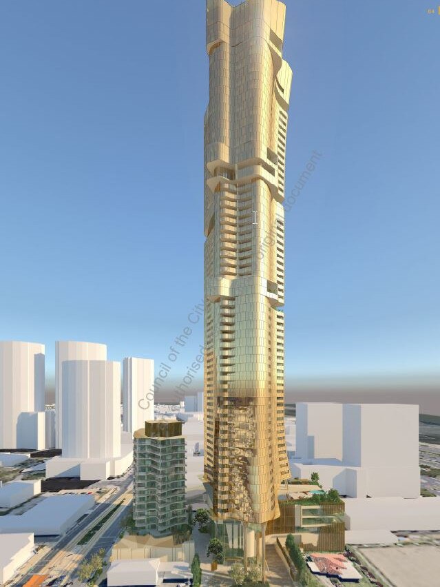 The tower was first proposed in 2016.