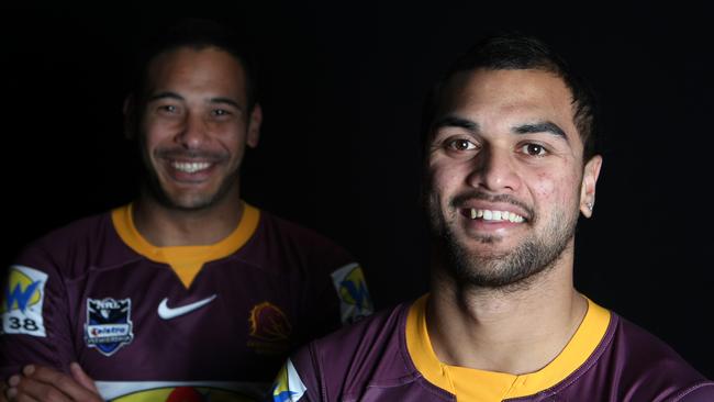 Justin Hodges and Karmichael Hunt were Broncos teammates back in 2006.