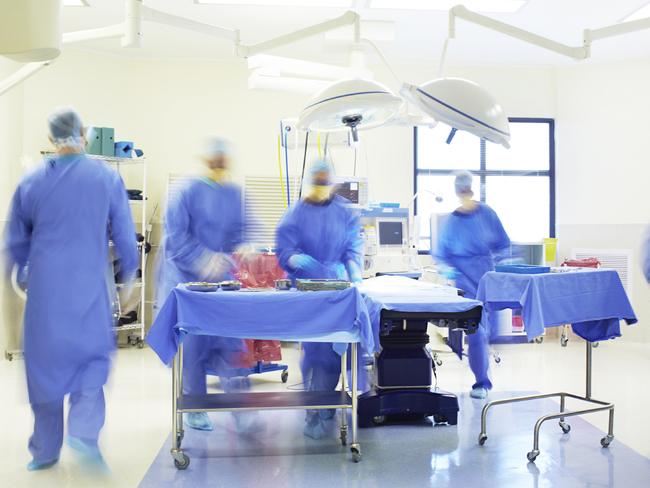 Generic photo of an operating theatre in hospital. Picture: iStock